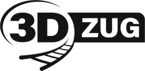 3D Zug - Logo - Der Spieleentwickler für Zug- und Eisenbahn-Simulator für Handy und Tablet