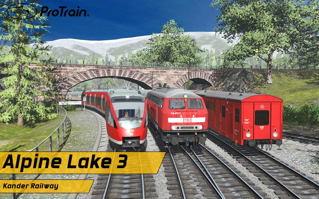 Alpine Lake 3 - Kanderbahn