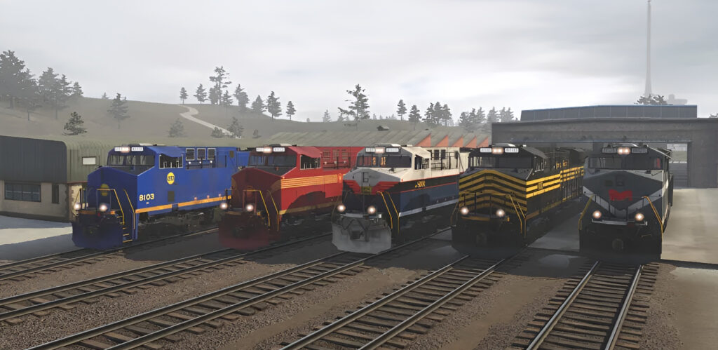 Kanadische Lokomotiven für TS3